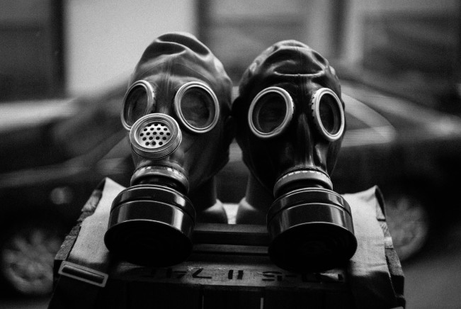 Masker anti radiasi. [Pexels]